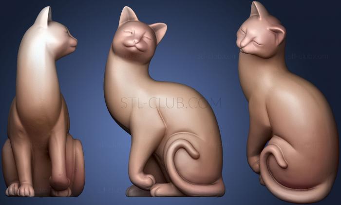 3D model cat 2 (STL)